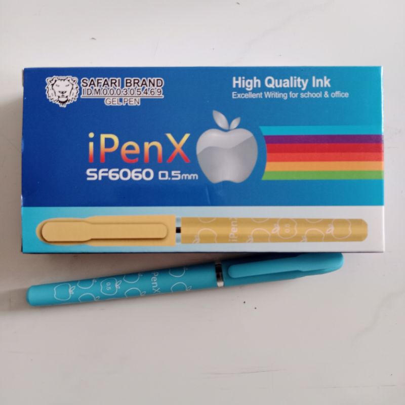 

BOLPOIN IPEN X SAFARI BRAND ISI 12 PCS