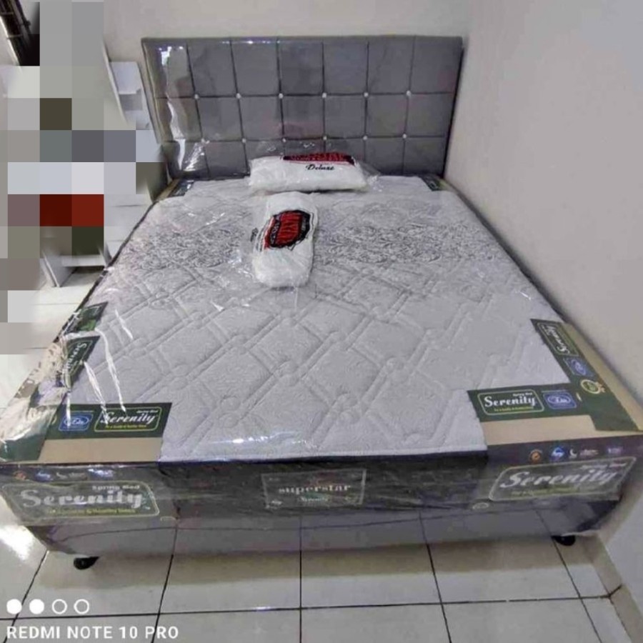 Kasur Springbed Elite Serenity Superstar 160x200 Matras/ Fullset Bandung