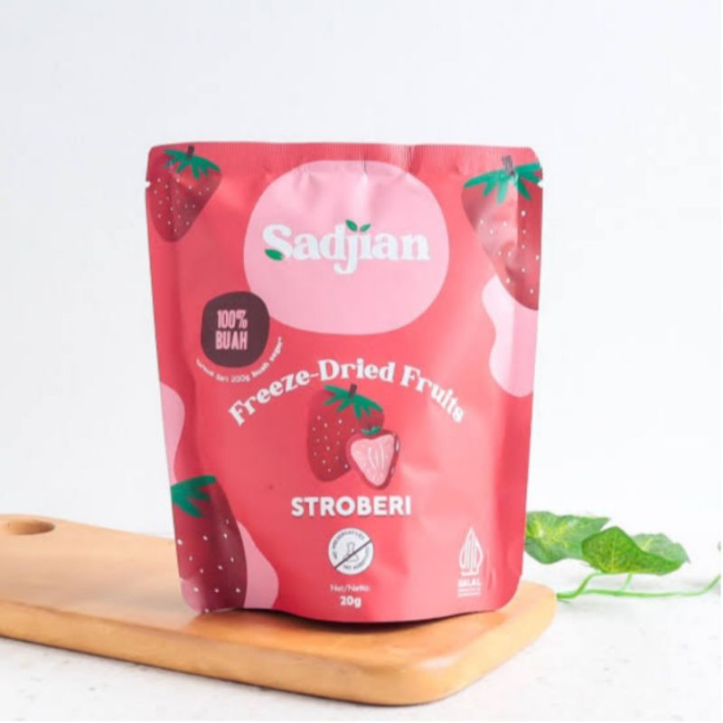 

SADJIAN STRAWBERRY FREEZE DRIED (strawberry kering) 20 GR