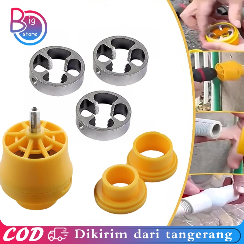 Alat Senai Pipa PVC Pembuat Drat Pipa PVC Alat Pembuat Ulir Pipa Alat Buat Drat Pipa PVC Untuk Bor L