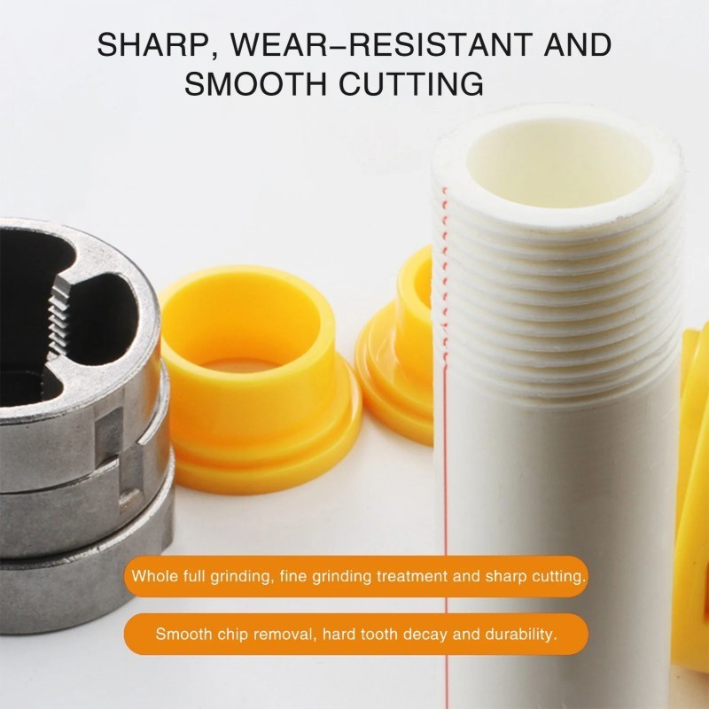 TERLARIS Alat Senai Pipa PVC Pembuat Drat Pipa PVC Alat Pembuat Ulir Pipa Alat Buat Drat Pipa PVC