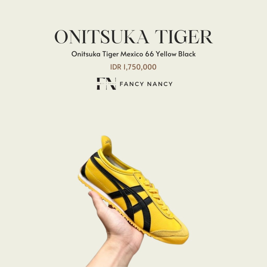 Onitsuka Tiger Mexico 66 Yellow Black