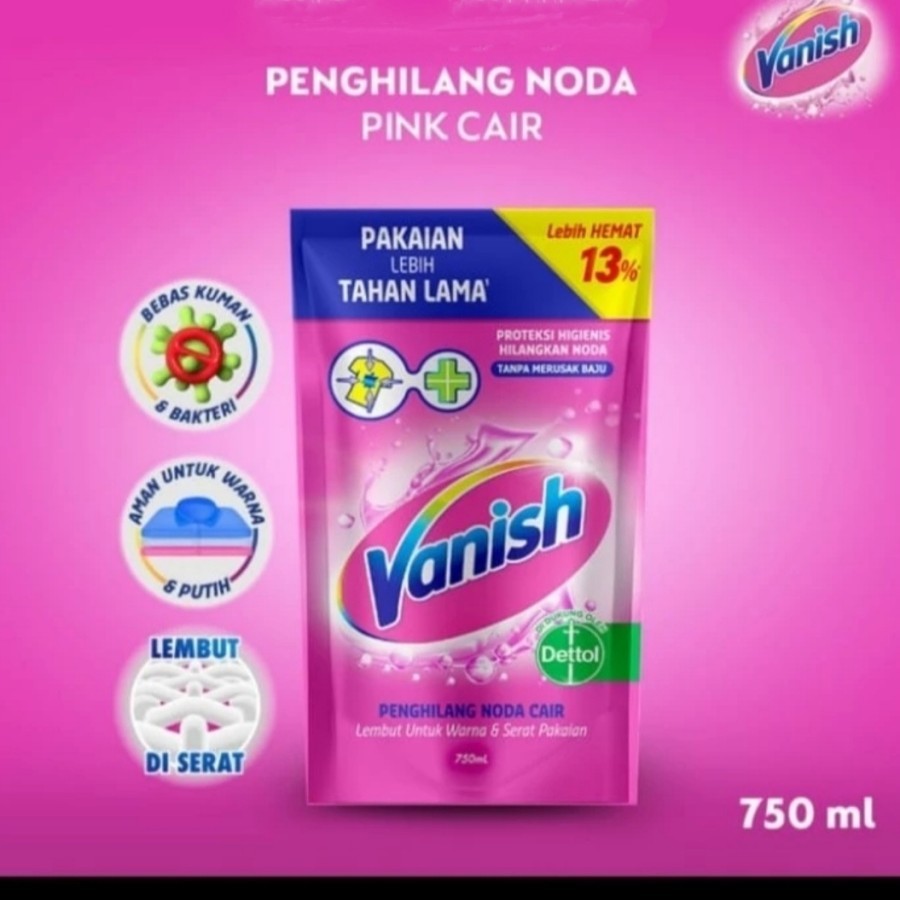 Vanish Cair Pink 750 ml