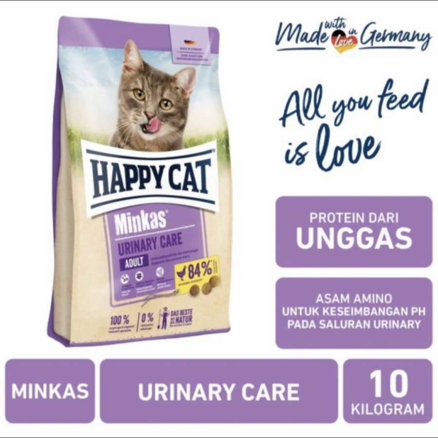 HAPPY CAT MINKAS URINARY CARE 10 KG
