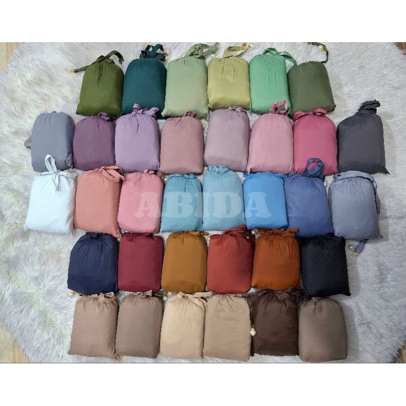 Mukena Mini Parasut Korea Premium parasut 2in1