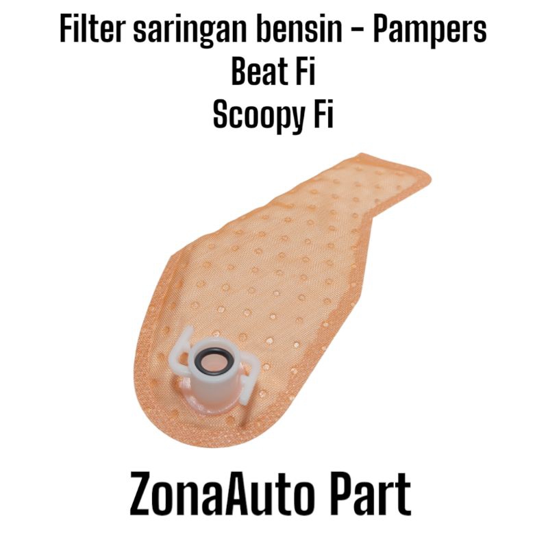 Filter pompa bensin - Pampers saringan bensin injeksi Beat Fi Scoopy Fi