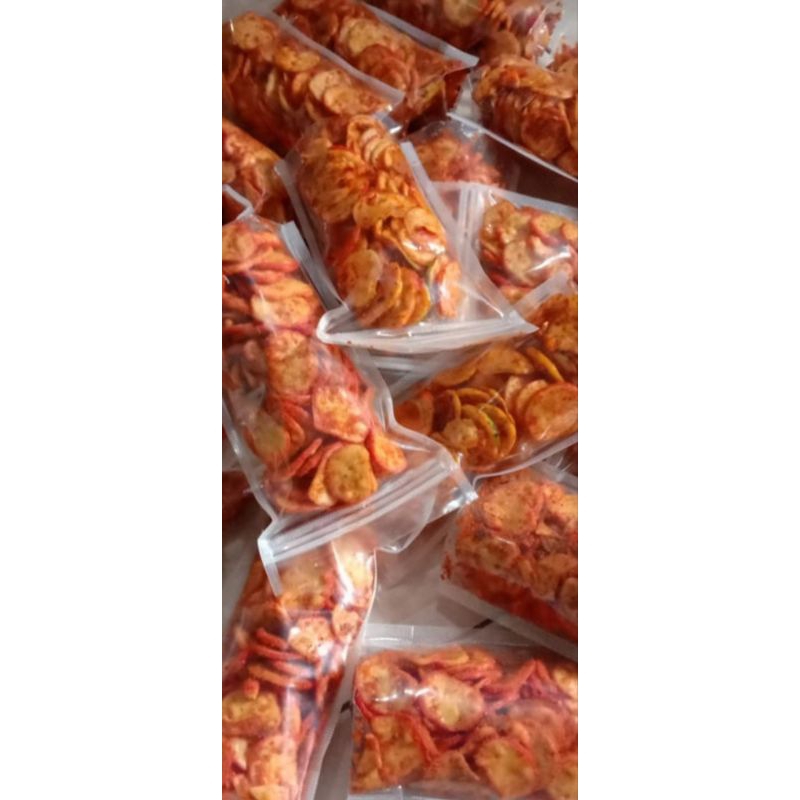 

Kerupuk Seblak 110gr pedas gurih