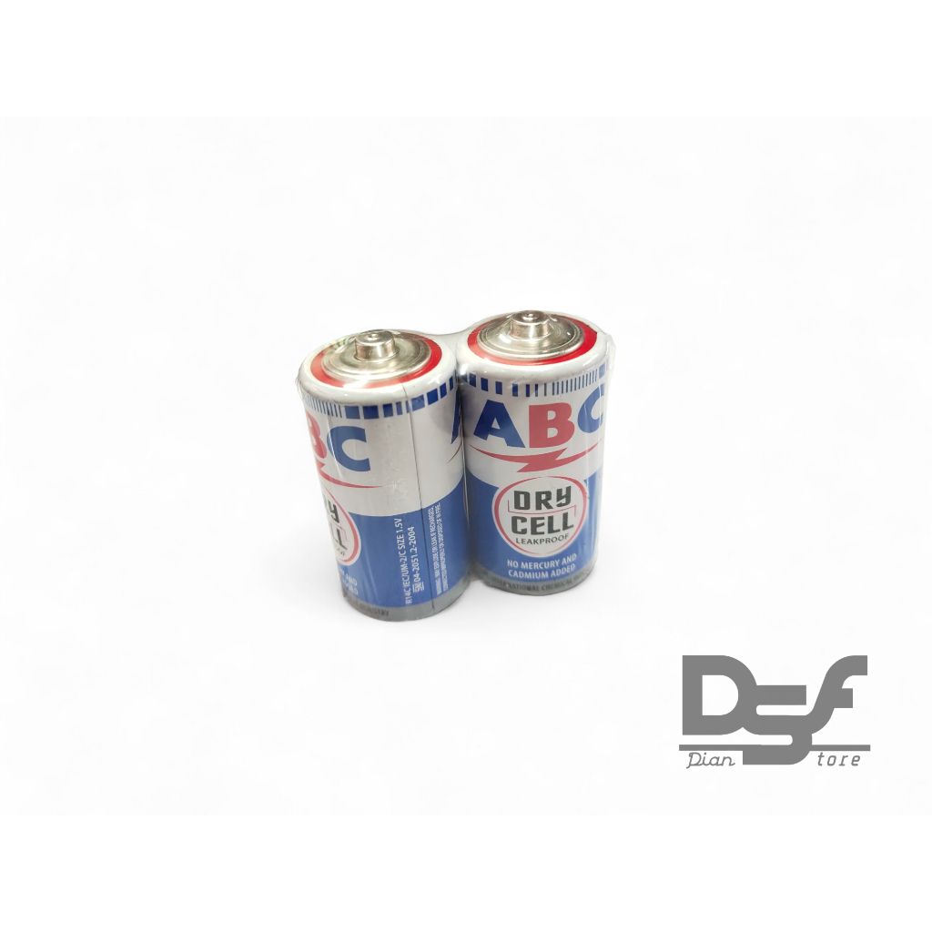 Baterai Size D Biru ABC DC 1.5V / batre ABC Besar / battery abc biru Besar