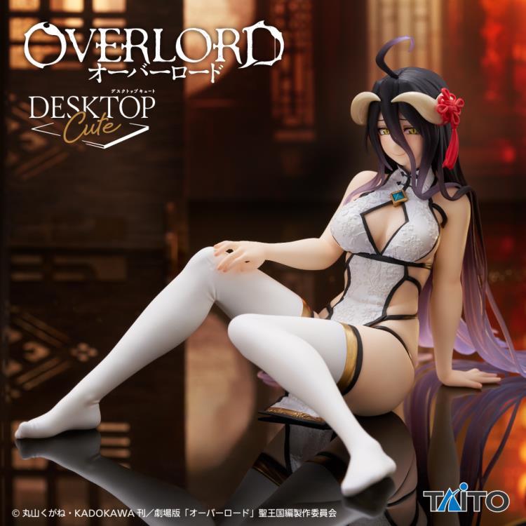 Desktop Cute Figure Albedo - Chinese Dress Ver. OVERLORD