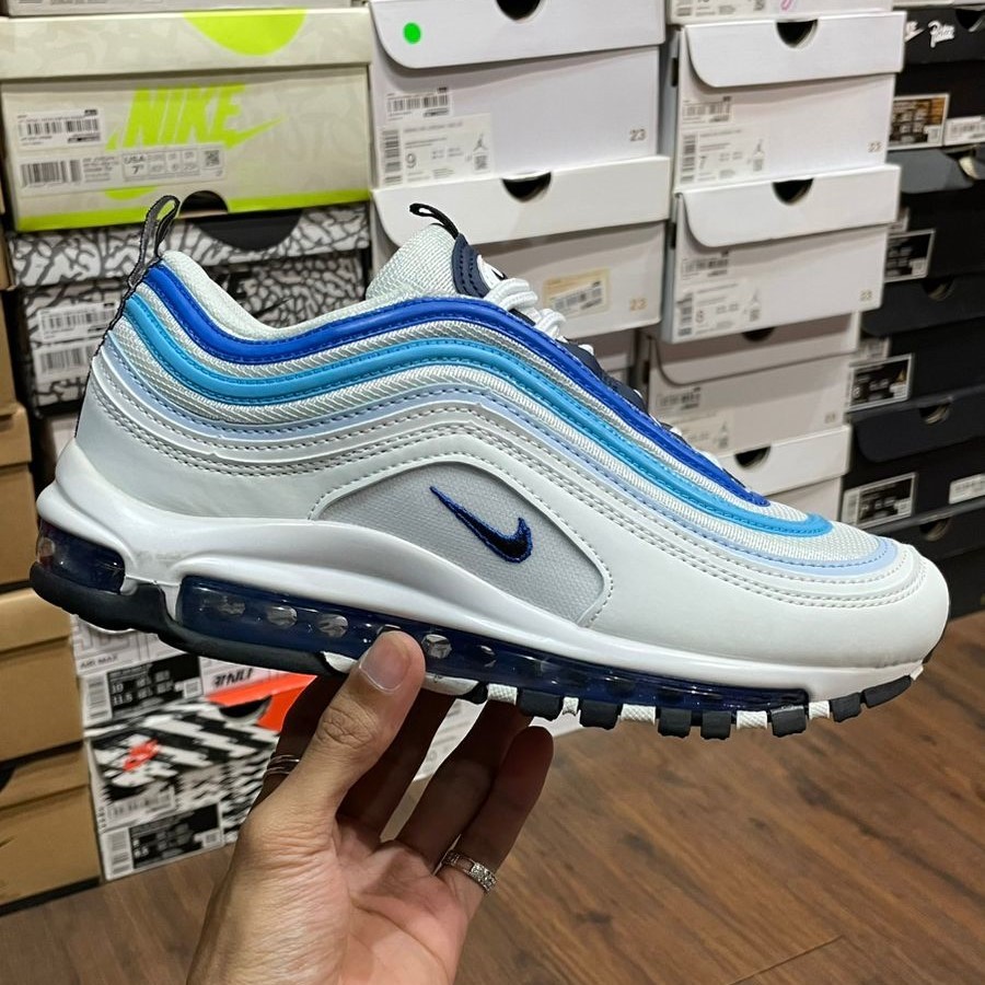 Sepatu Sneakers Air Max 97 - Blueberry / White