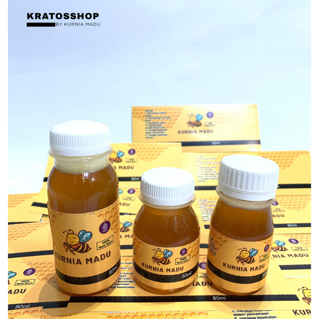 

Madu SB murni asli Madu Hutan kemasan 30-50-80ml byKURNIA MADU