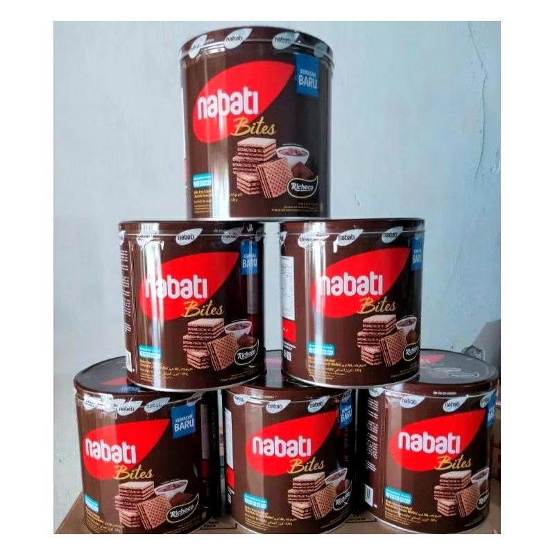 

NABATI COKLAT 1 KALENG ISI 6