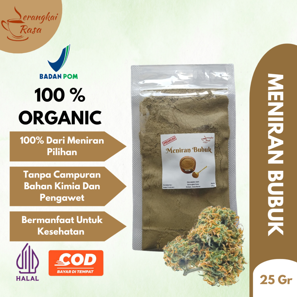 

Meniran Bubuk ORIGINAL | 25g | Herbal Organik