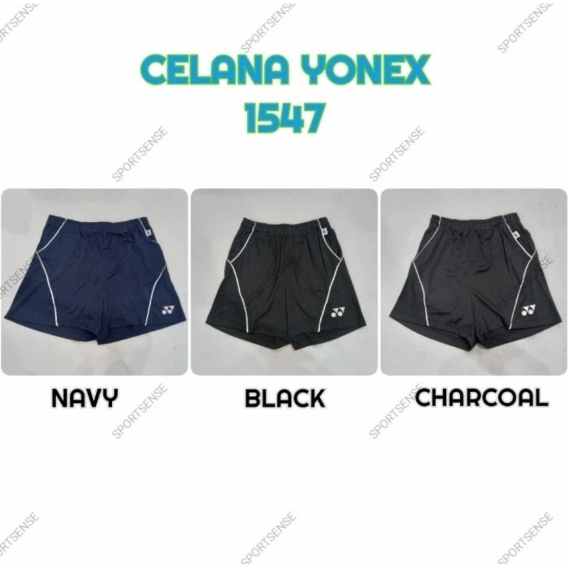 Celana Pendek Olahraga Badminton Bulutangkis Yonex 1547 1720 Original
