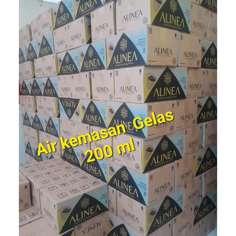 

ALINEA Perfected Dripping Water Air Kemasan Gelas 200 ml