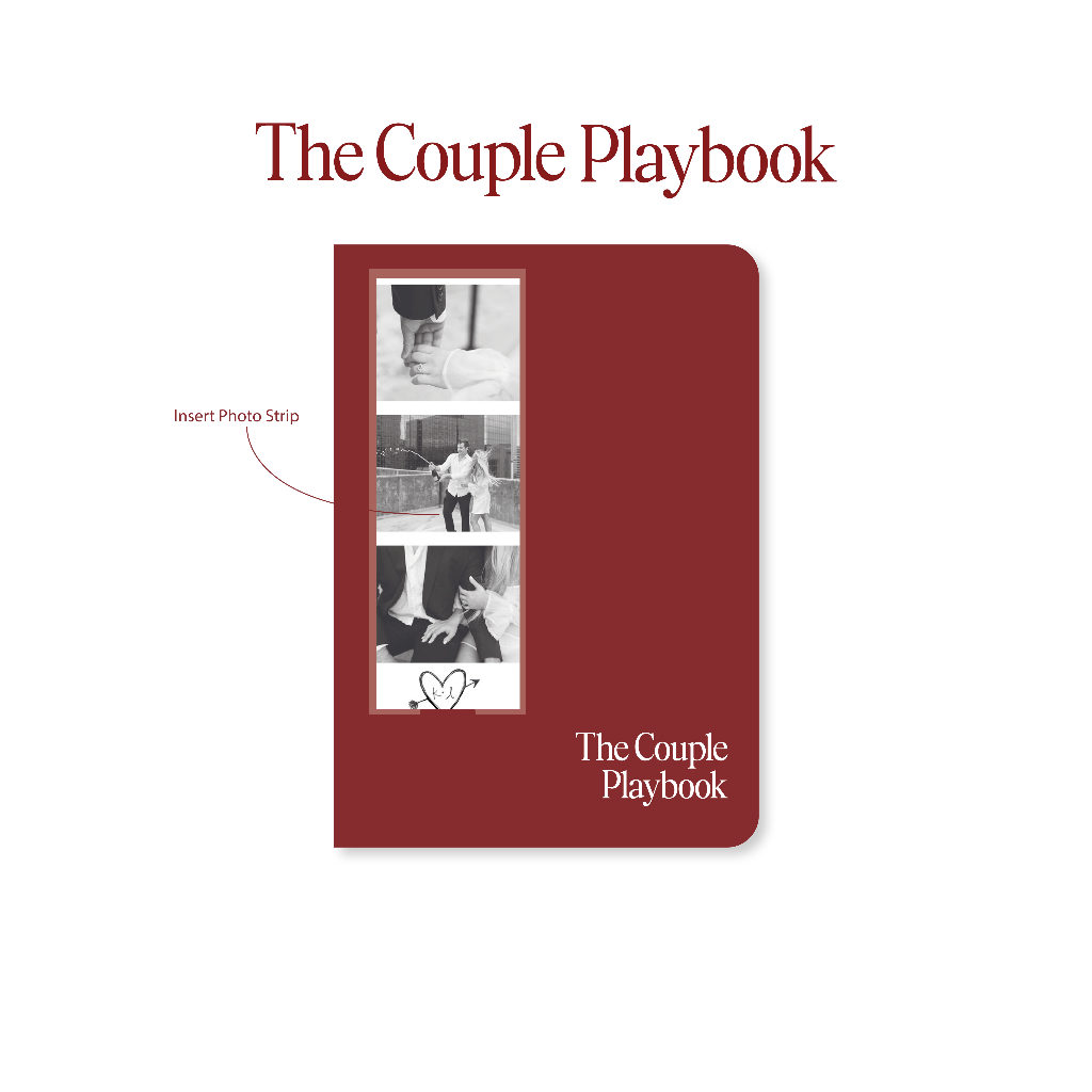 

The Couple Playbook - Buku Couple Activity Book | Kado Pacar Anniversary Valentine Gift by Paperie Lab