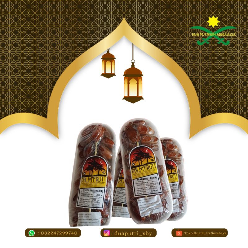 

kurma tunis 250 gram / palm'frutt / kurma palmfrutt