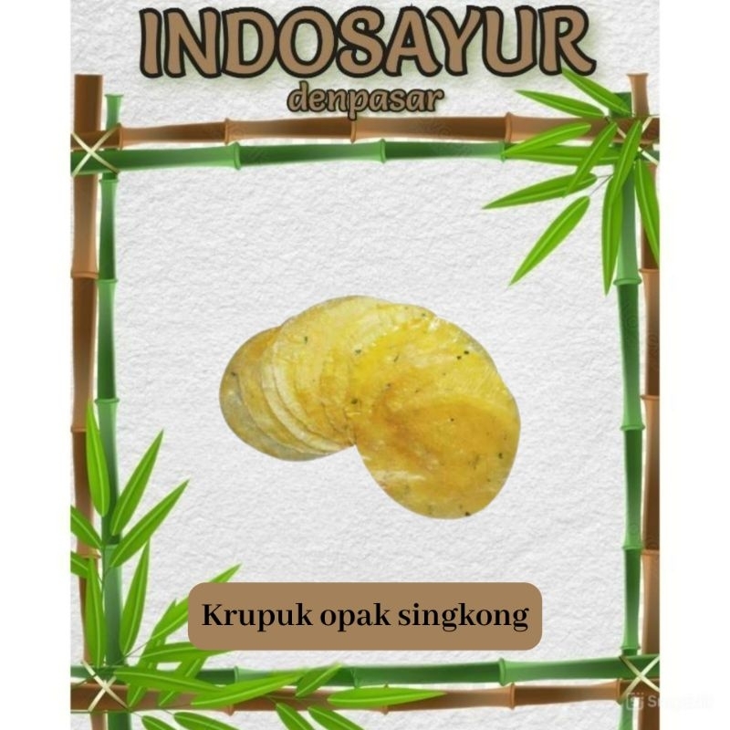 

Krupuk opak singkong _ INDOSAYUR