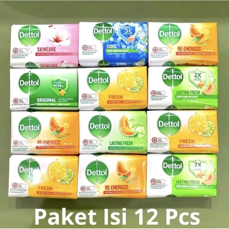 DETTOL sabun batang | Sabun Batang Dettol | Dettol Bar soap 60g