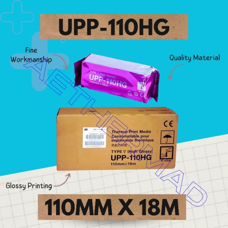 ORIGINAL Sony paper USG UPP 110HG / THERMAL PAPER / Kertas USG Sony 1 BOX original sony