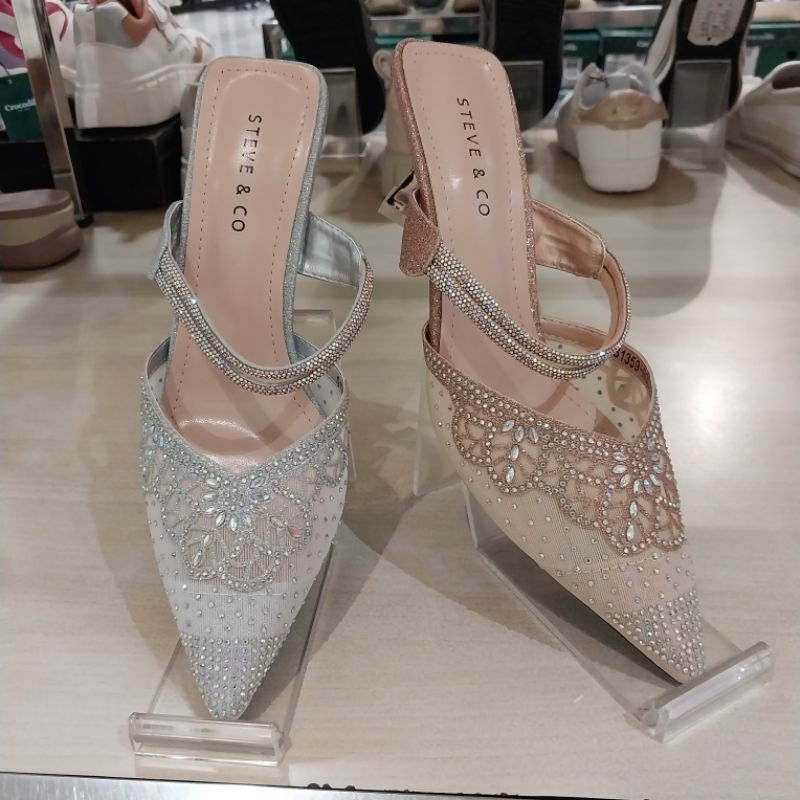 sepatu wanita selop/mules pesta heels 7cm new arrival