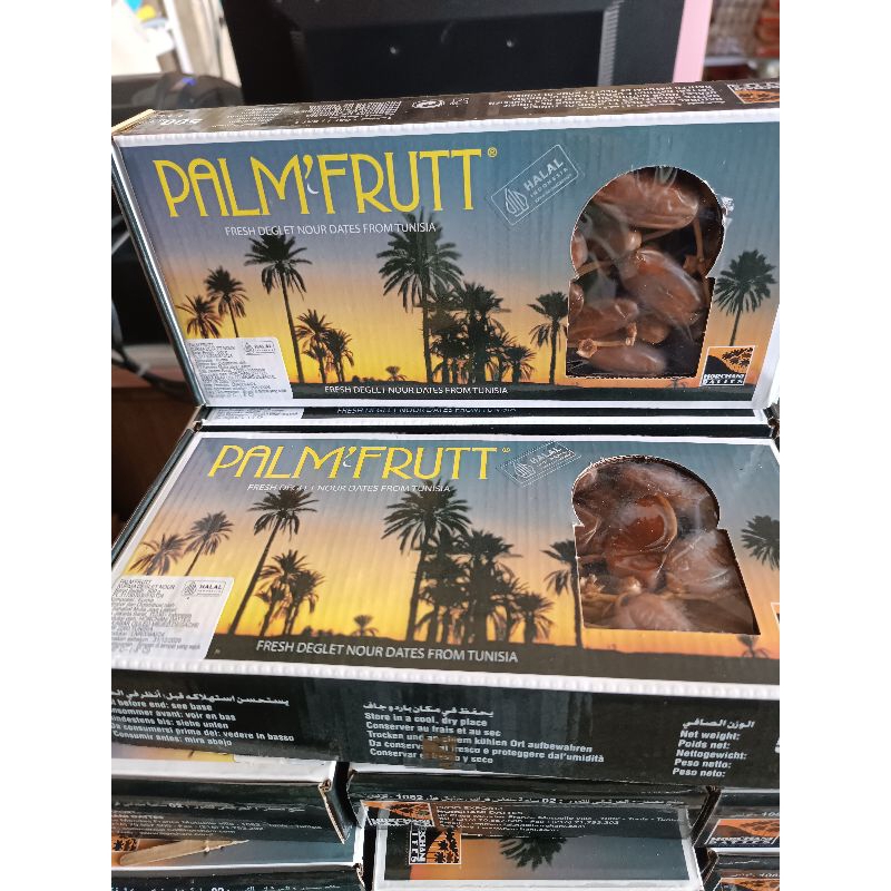 

palm frutt kotak 500g /kurma tangkai/kurma tunisia kering