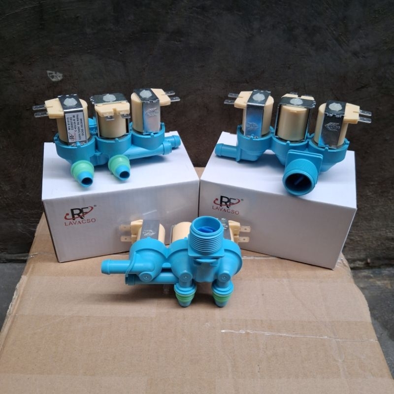 selenoid cabang 3 mesin cuci SAMSUNG WA10J5710SG WA95J5710SG WA16J6750SP Original