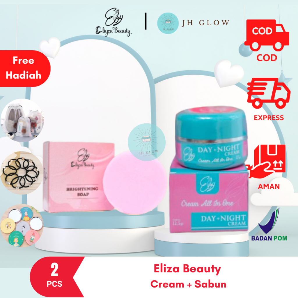 Paket Eliza Beauty Cream dan Sabun Eliyza Beauty Original Bpom