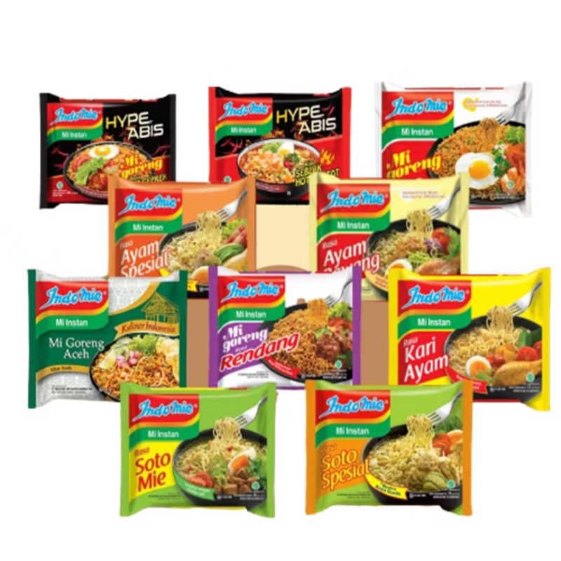 

Indomie all varian rasa @1 pcs