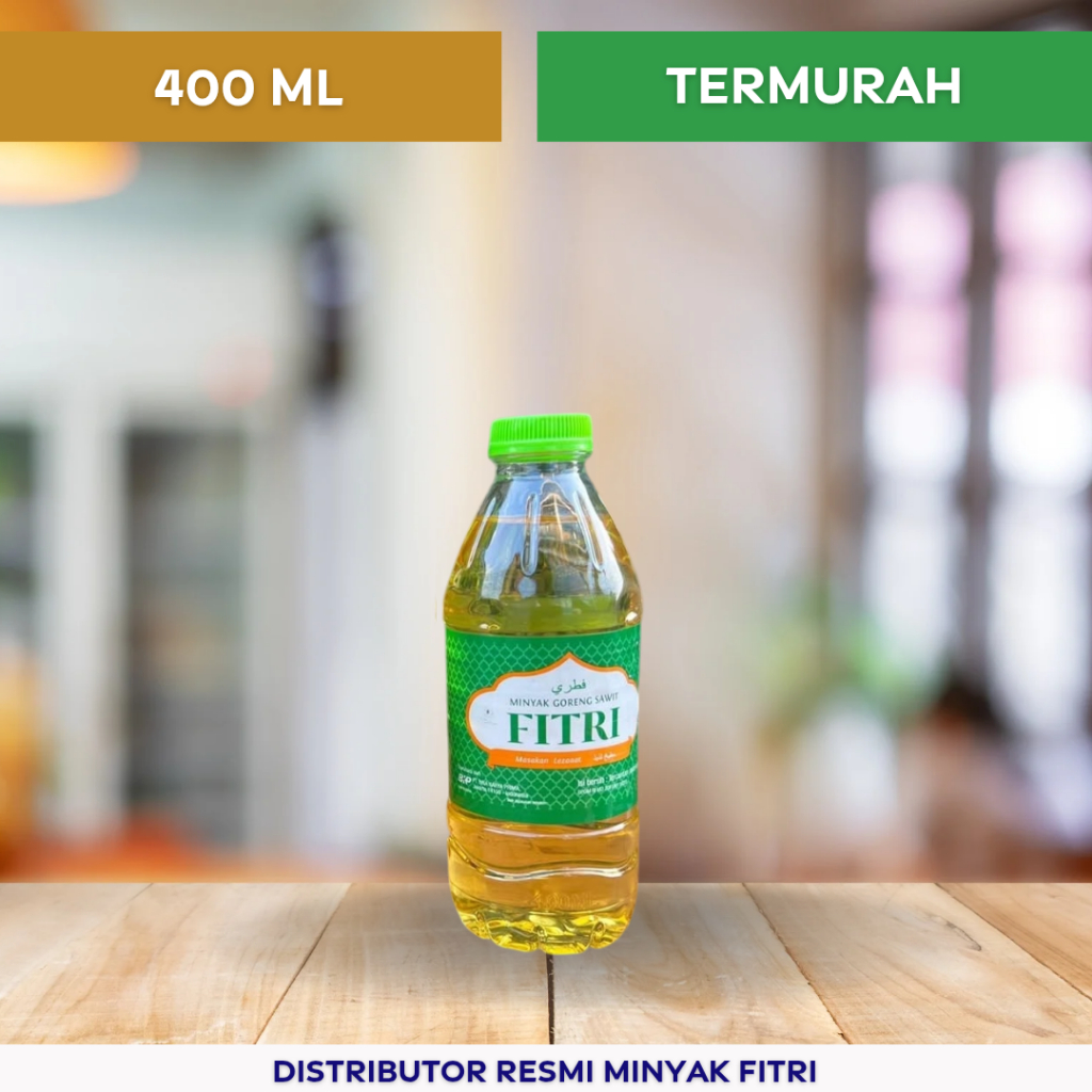 

Minyak Fitri Kemasan Bocil 400ML