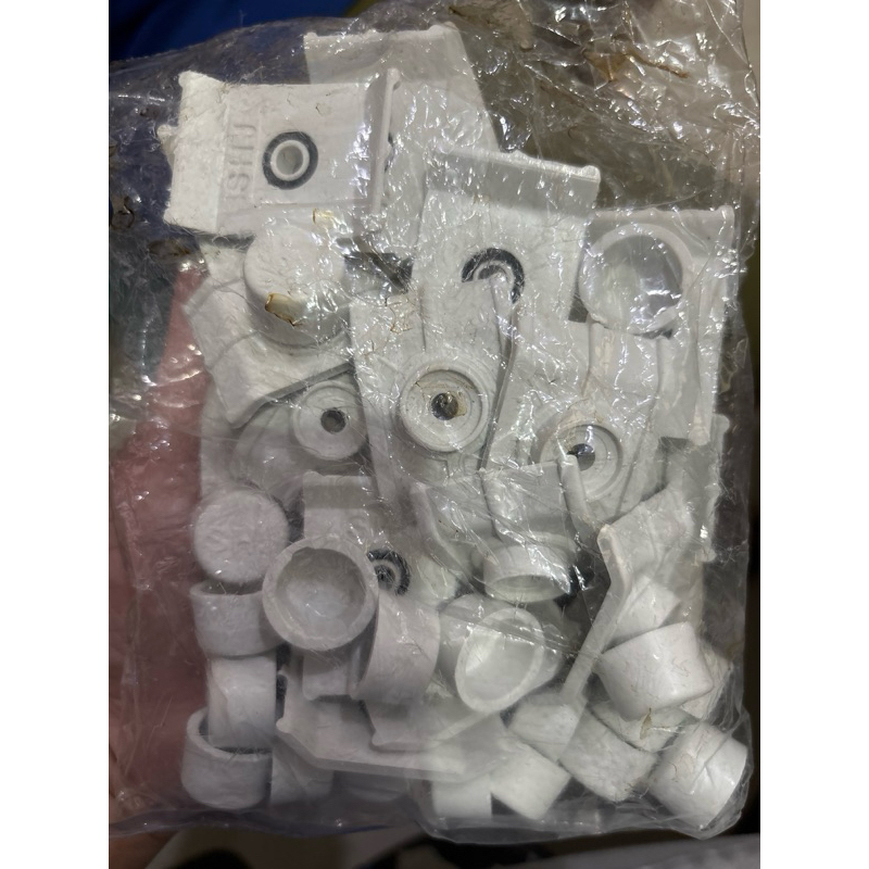 WEATHER SEAL ATAP UPVC ISI 20 SET WARNA PUTIH