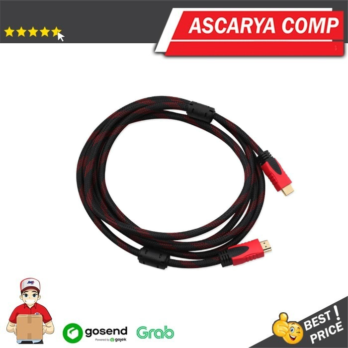 Kabel HDMI TO HDMI 3M / KABEL HDMI TO HDMI 3M (JARING) / KABEL HDMI 3METER