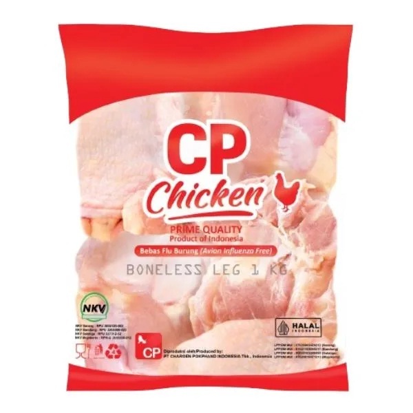 

FIESTA CP PAHA AYAM TANPA TULANG DENGAN KULIT 1KG SKIN-ON BONELESS CHICKEN LEG