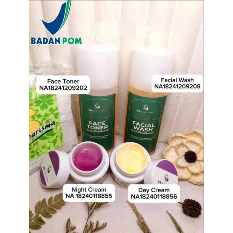 COD Paket Acne Full BPOM Booster Expert Series Terbaru by SS Glow Up Sarah Sartika