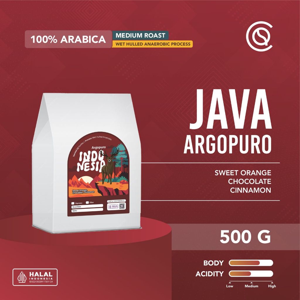

NOAH'S BARN EAST JAVA Argopuro 500gr