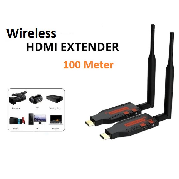 HDMI Wireless Extender Video Display 100m Full HD