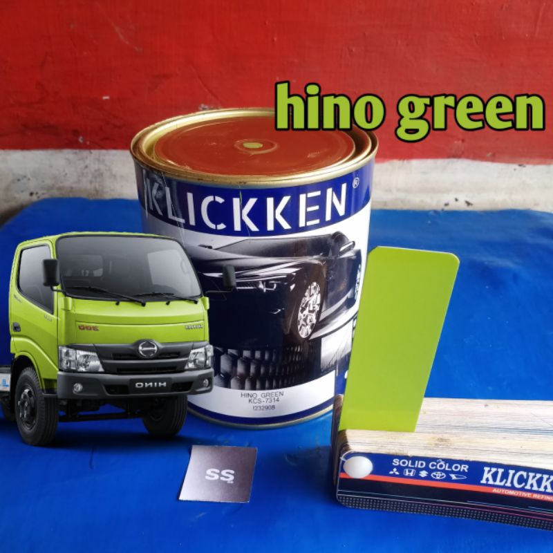 Klickken Hino Green Kapsul cat duco