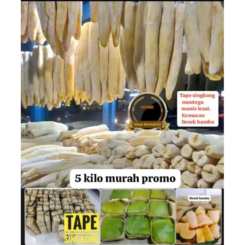 

Tape singkong mantega 5kg murah / tape singkong mantega manis dan lezat