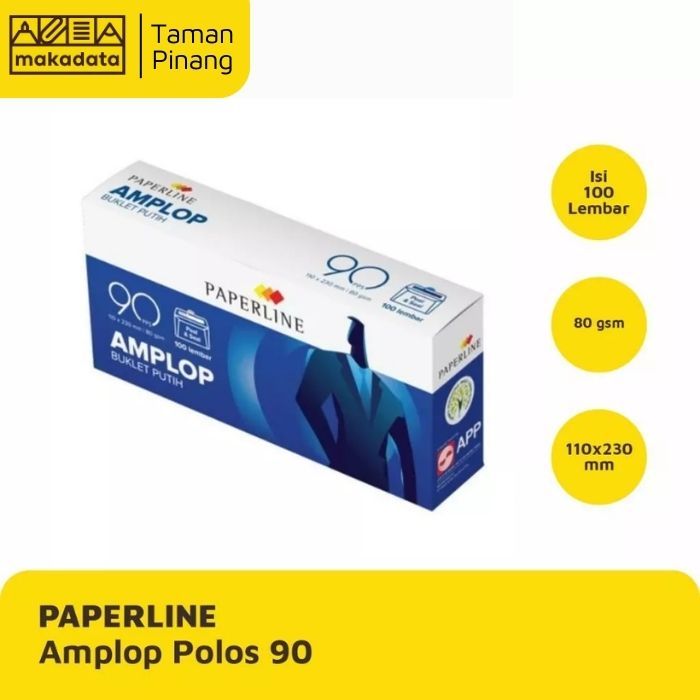 

ENVELOPE / AMPLOP PAPERLINE KABINET POLOS 90 (1 PAK)