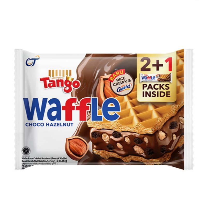 

Tango Waffle 3 x 25gr / Choco Hazelnut / Cookiez & Cream