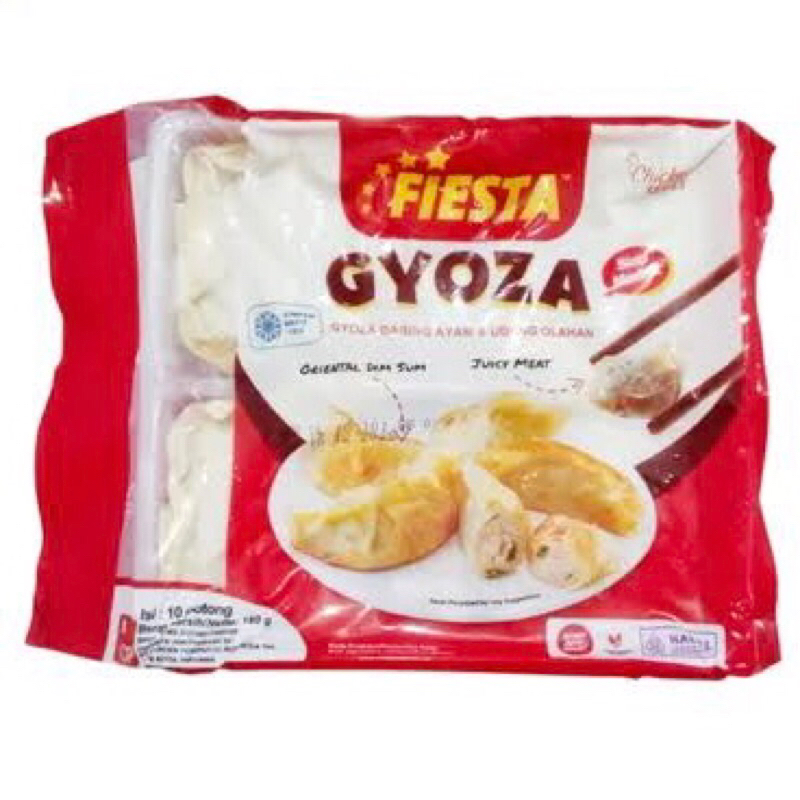 

Fiesta Gyoza Dumpling Ayam Udang 180gr