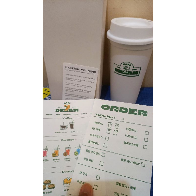NCT DREAM CAFE REUSABLE CUP only