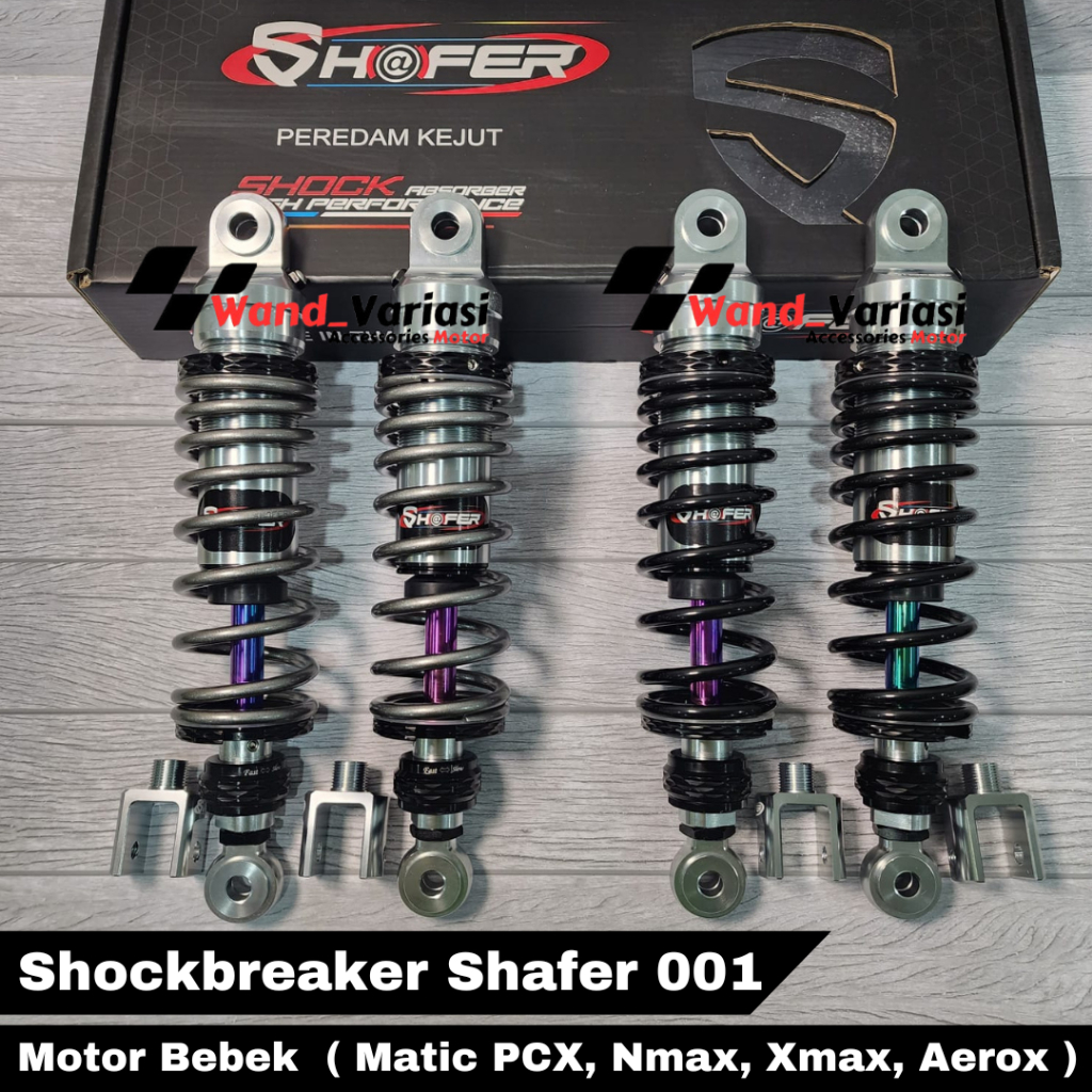 Shockbreaker Shafer Original Klik Rebound Bebek-Shock Belakang Shafer Motor Nmax- Aerox-Pcx-RX KING