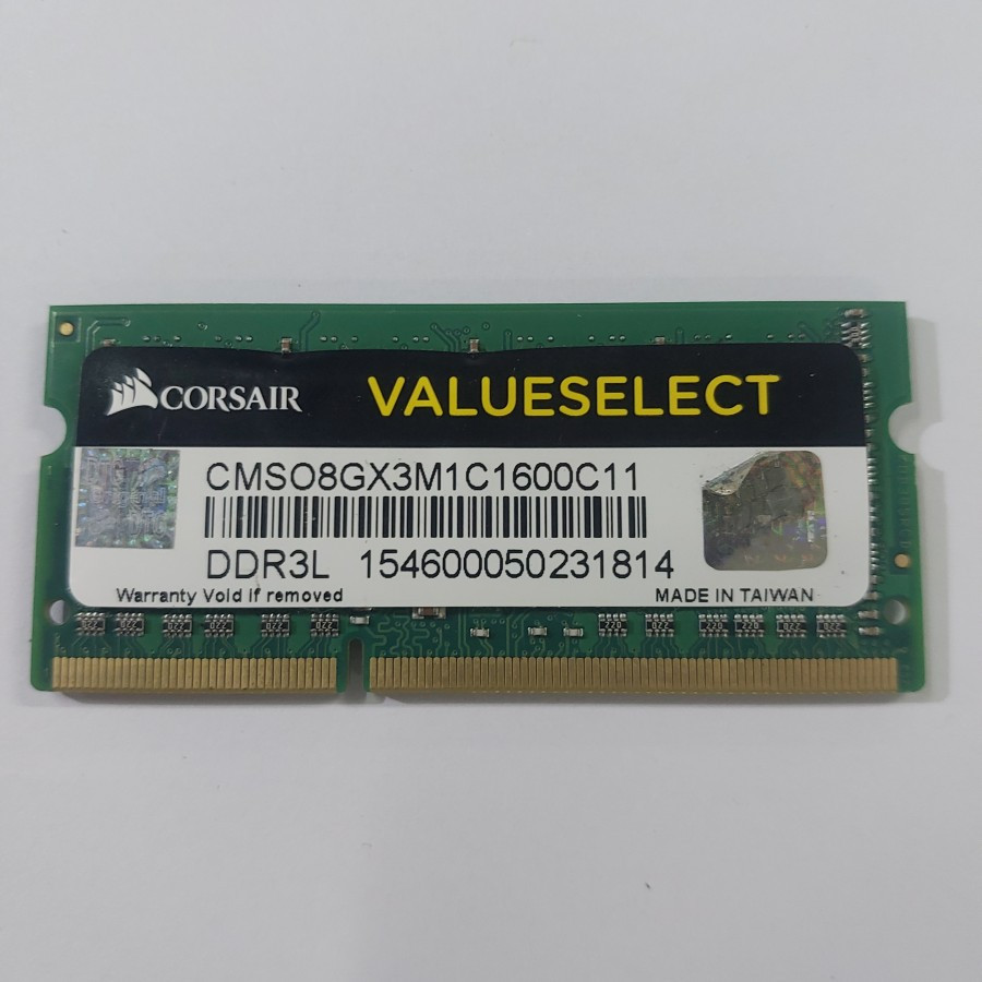 ram sodimm ddr3L 8gb 12800 Corsair DDR3 8gb 1600 MURAH