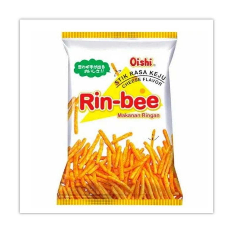 

Rinbee Oishi Stik Rasa Keju 60 gr Snack Cemilan