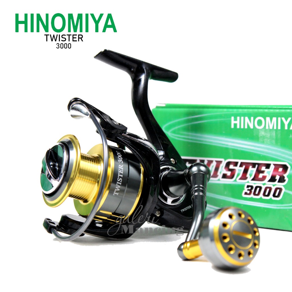 REEL HINOMIYA TWISTER | RIL HINOMIYA FRESHWATER | RIL HINOMIYA TERBARU