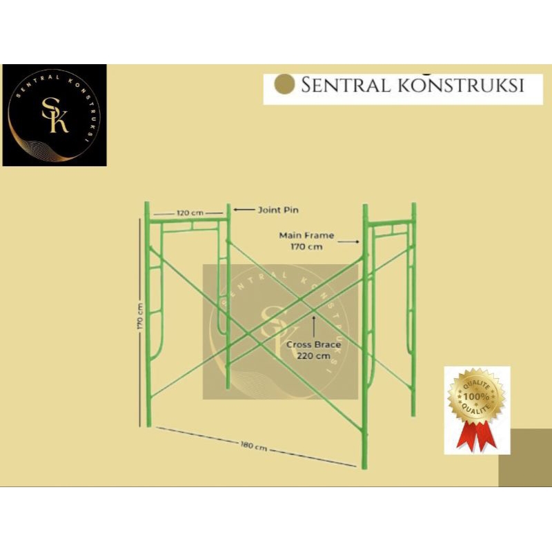 scaffolding T. 190 merk TM