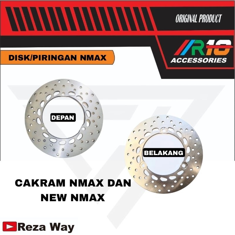 DISC / CAKRAM NMAX DAN NEW NMAX 2020 / PIRINGAN BELAKANG / DISK DEPAN