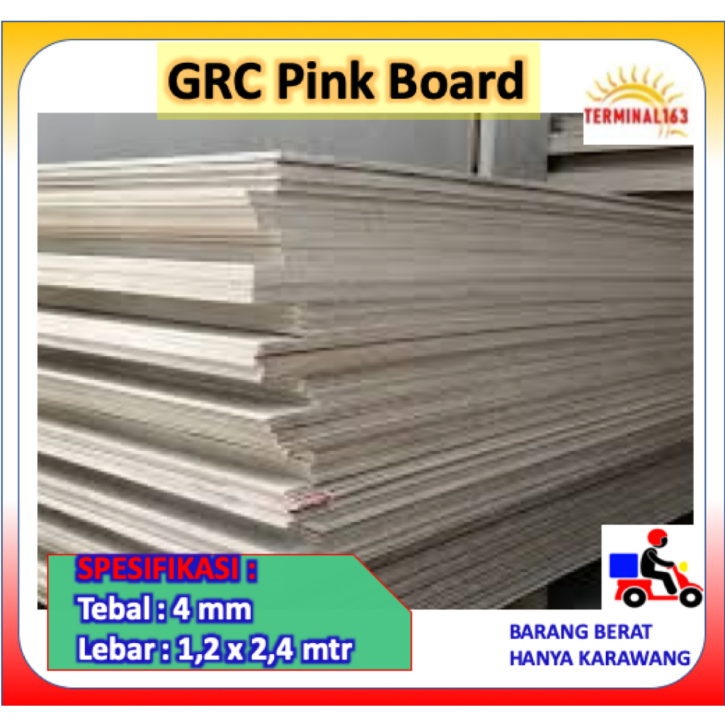 GRC PINK BOARD PLAFON