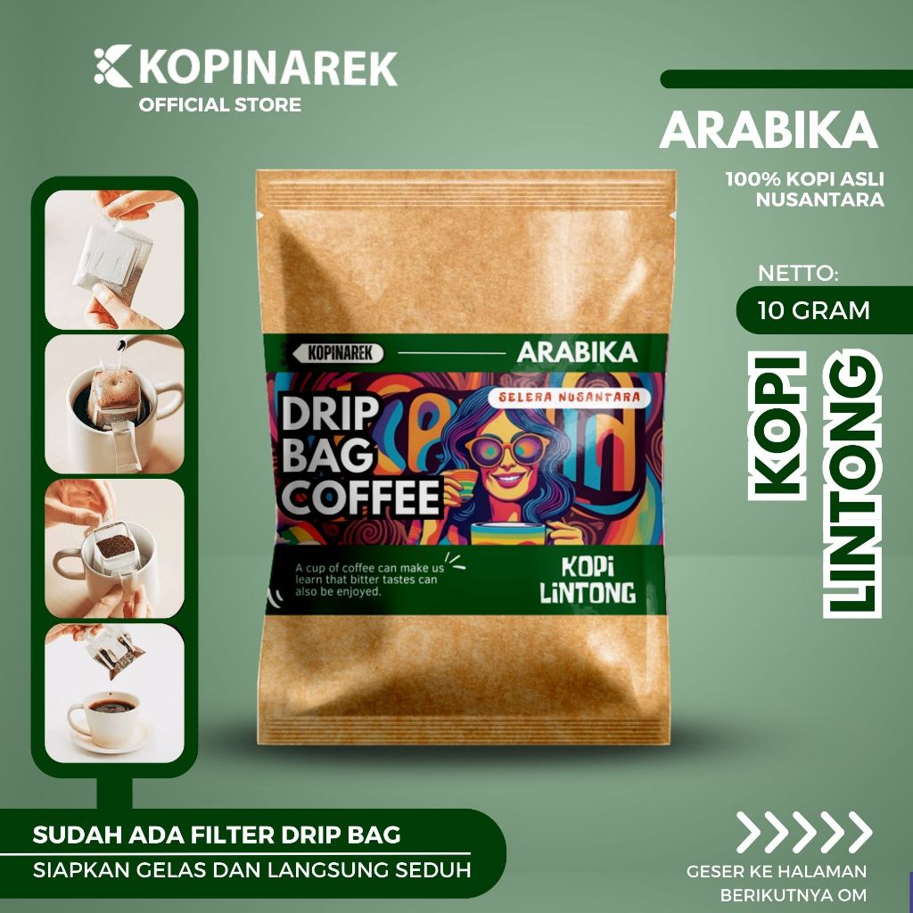 

Kopi Dripbag Coffee Sachet Arabica Lintong Premium Original Drip Bag Instan Asli Bubuk Hitam Saset Tubruk Murah Enak Nusantara Hadiah Souvenir Pernikahan Ulang Tahun Graduation Unik